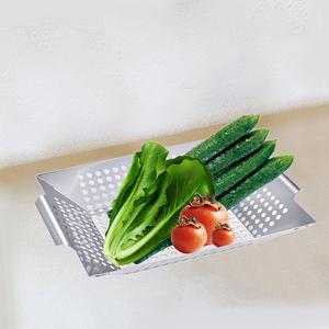 Da campeggio in acciaio inox BBQ con griglia antiaderente per Barbecue padelle con manico accessori per grigliate all'aperto - Product Image 1