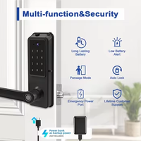 Smart Home Kanada Amerika pintu depan Keypad elektronik kunci pintar gerendel masuk tanpa kunci kunci kunci pintu