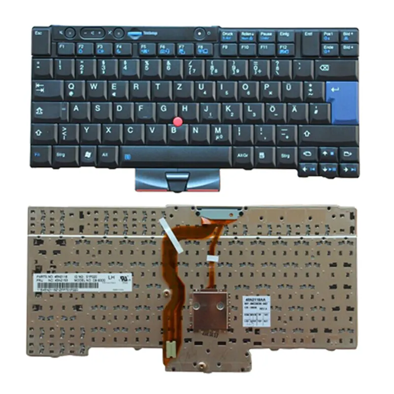 الألمانية الجديدة لوحة مفاتيح الكمبيوتر المحمول ل ibm لينوفو ثينك باد X220 X220I 45N2242 لوحة المفاتيح
