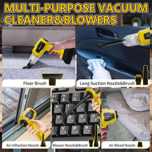 20V Brushless Cordless Handheld Mini Vacuum Cleaner <b>Power</b> <b>Tool</b> for Home Garage Workshop DIY Cleaning Cordless Vacuum Cleaner 20V - Product Image 2