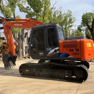 รถขุดตีนตะขาบฮิตาชิ แซกซิส 120 zx120 มือสอง ทนทาน รับน้ำหนักได้ 12 ตัน เหมาะสำหรับงานก่อสร้างถนน - Product Image 1