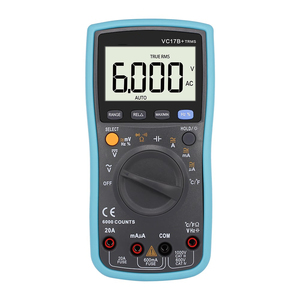 มัลติมิเตอร์แบบดิจิตอล True RMS พร้อมจอ LCD ขนาดใหญ่ รุ่น VC17B+ - Product Image 1