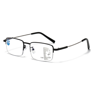 Gafas <span class=keywords><strong>de</strong></span> lectura anti-azules personalizadas <span class=keywords><strong>de</strong></span> fábrica Lgo Business Men, cómodos marcos dorados, lupas <span class=keywords><strong>de</strong></span> moda para leer - Product Image 6