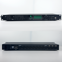 Processeur de son professionnel Gooermi LD336 4 entrées 8 sorties FIR DSP, processeur double cœur 500 MHz, traitement 64 bits, ADC 32 bits 768 kHz