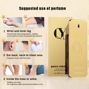 Existencias en EE. UU., entrega en 2-5 días, al por mayor, fragancia de alta calidad y larga duración, marca privada de lujo, colonias originales de diseñador One <span class=keywords><strong>Million</strong></span> - Product Image 3