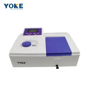 Yoke görünür spektrofotometre fiyatı 320-1020nm çin, spektrofotometre modeli cihazı