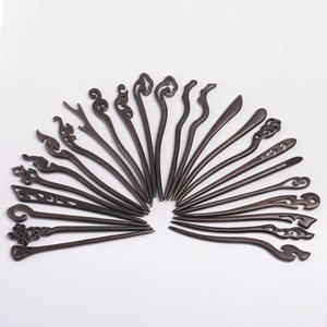 ปิ่นปักผมไม้มะเกลือคุณภาพสูงปิ่นปักผมไม้จันทน์สไตล์จีนคลาสสิกสำหรับผมมวยสีม่วงธรรมชาติเครื่องประดับผม - Product Image 6