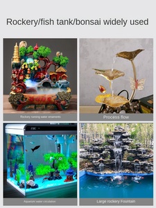 Rockery Bonsai bể cá chìm Máy bơm nước áp suất thấp động cơ DC 160l/phút Tốc độ dòng chảy đài phun nước lưu thông hồ bơi câm - Product Image 3