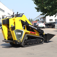 Derette S1050 Mini-Raupenlader 700 kg Diesel Kompaktmaschine für Kleine Bauunternehmer und Grundstückspflege
