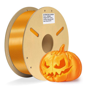 1kg Netweight Impresión 3D 1kg 1,75mm Color dorado Nuevas varillas de plástico de moldeo superior Varillas de plástico dorado PLA-F 330m de longitud - Product Image 1