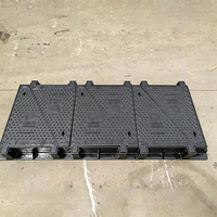 Couvercle de regard carré en fonte ductile à double joint, de haute qualité, avec service OEM, pour télécommunications