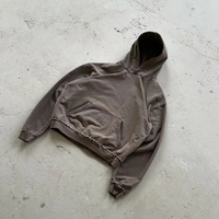 CrazyMaker hommes nouvelle usine personnalisé pur coton épais sweat à capuche avec motif de broderie DTG mode sweat à capuche