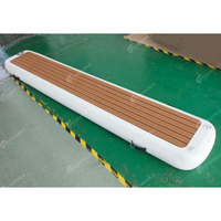 Passerelle gonflable pour bateaux et yachts, durable, gonflage rapide, surface antidérapante, rampe flottante gonflable portable, installation facile