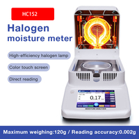 Analyseur d'humidité de maïs à écran tactile 120g/1mg 2mg 5mg, analyseur d'humidité de granulés et d'humidité halogène pour céréales, équipement de laboratoire