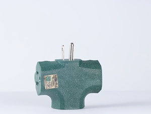 Adaptateur <span class=keywords><strong>de</strong></span> mise à la terre en forme <span class=keywords><strong>de</strong></span> T 125 V 15 A : Répartiteur 3 voies <span class=keywords><strong>avec</strong></span> prises murales à trois broches et rallonge <span class=keywords><strong>de</strong></span> <span class=keywords><strong>prise</strong></span> - Product Image 4