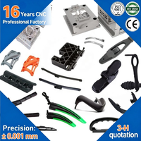 Pièces de drone en aluminium 7075 usinées CNC 5 axes OEM ODM, tolérance de 0,005 mm, ISO9001, pour usinage anodisé personnalisé