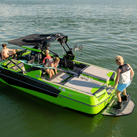 2024 meilleur nouveau bateau de wakeboard en aluminium avec la meilleure peinture à vendre