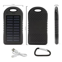 Banque d'énergie solaire 4000mAh banques d'alimentation sans fil avec logo imprimé personnalisé gratuit