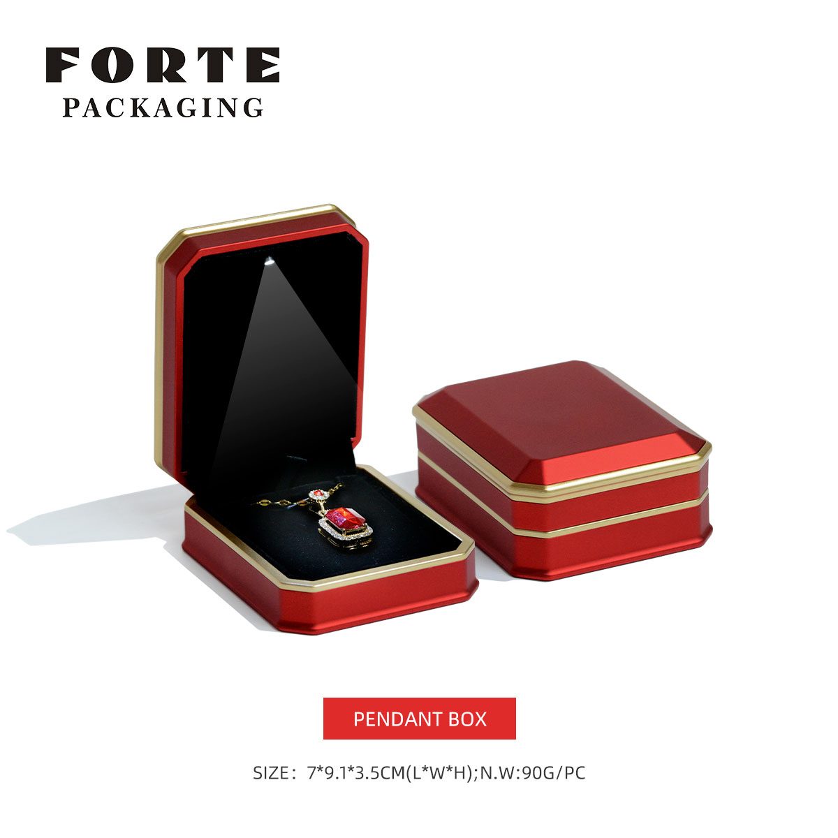 Red Pendant Box
