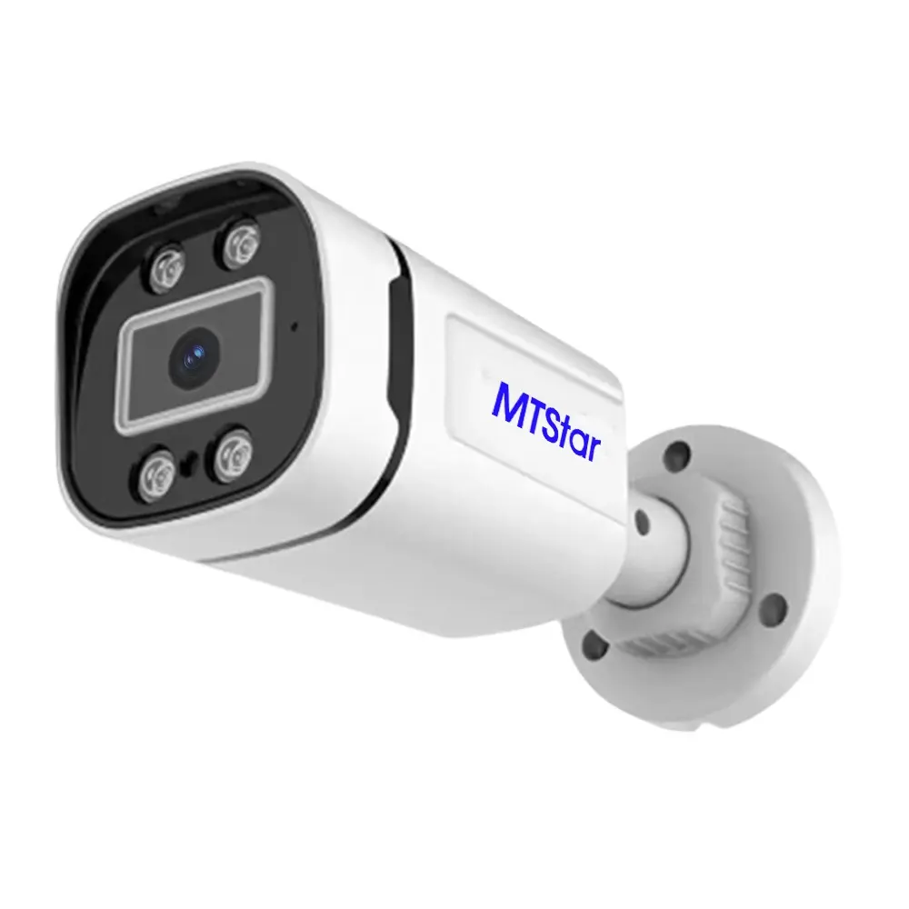 저전력 저가 IP CCTV 비디오 감시 시스템 총알 카메라 NVR 유선 보안 실외 보안 카메라