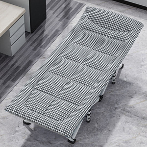 Eenpersoons Slaapbank Buiten Draagbare Premium Parel Opvouwbare Bedjes Bed Met Luxe Traagschuim Matras <span class=keywords><strong>Massage</strong></span> Campingbedden - Product Image 1