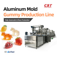Machine intelligente de fabrication de bonbons gélifiés : Ligne de moulage Mogul pour amidon