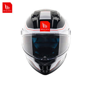 New MT MTHELMETS STINGER 2 Spanish CCC Certified ABS Full Face Helmet Quick Release Closure | Unisex All-Season Motorcycle - Product Image 4