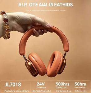 <span class=keywords><strong>Casque</strong></span> audio supra-auriculaire à succès avec batterie 400 mAh, ANC, étanchéité IPX4, chipset JL, sans fil B.T.6.0 – Idéal pour DJ, sport et voyage - Product Image 3