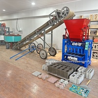 La machine de fabrication de briques mobile automatique est un équipement multifonctionnel de fabrication de blocs de ciment.