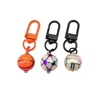 Porte-clés de billard, football, basketball, mini-porte-clés créatif de billard américain, pendentif de tennis, bijoux