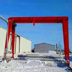 Grúa Pórtico Eléctrica Mingdao de 5 Toneladas con Caja de Cambios, Viga Única de 10 m de Alcance y Diseño Portátil para Logística de Taller - Product Image 4