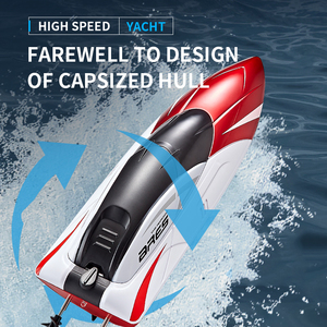 <span class=keywords><strong>Bateau</strong></span> télécommandé miniature Bemay Toy, 15 km/h, haute vitesse, double hélices, détection d'eau, <span class=keywords><strong>bateau</strong></span> rapide, piles, contrôle 4 canaux - Product Image 4