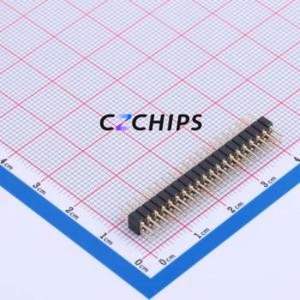 PZ200-2-20-Z-C Pin Header Through hole Component (THT),P=2mm Connector 2x20P 2mm 2mm Round Pin - Product Image 2