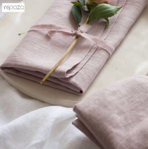 Serviettes en lin <span class=keywords><strong>fantaisie</strong></span> 100 couleurs tailles personnalisées torchons en <span class=keywords><strong>tissu</strong></span> doux pour la décoration <span class=keywords><strong>de</strong></span> <span class=keywords><strong>table</strong></span> <span class=keywords><strong>de</strong></span> Noël - Product Image 2