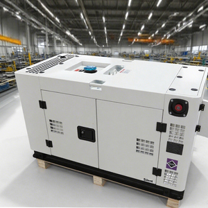 เครื่องกำเนิดไฟฟ้าแบบเงียบ 10KVA สามเฟส สำหรับใช้ในบ้าน ไฟฉุกเฉิน 5KW 8KW 10KW 12KW 110V/220V/380V ซูเปอร์เจนเซ็ต ซูเปอร์ไซเลนท์ รุ่น D - Product Image 5
