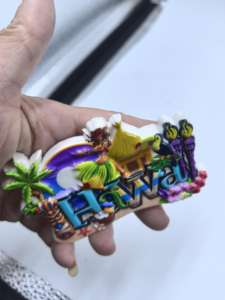 Modern Guangdong Wedding Holiday Back School Customized Irregular Shape Reusable <b>Fridge</b> Magnet Souvenir Sticker for Home Office - Product Image 4