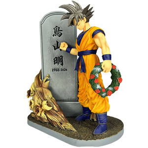Japón Anime Dragonballs figuras de acción Son Goku GK PVC estatua en memoria de Toriyama <span class=keywords><strong>Akira</strong></span> DBZ PVC juguetes para colección Fan regalo - Product Image 6