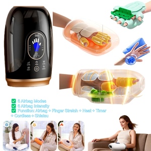Massageador de Mão Multifuncional com Airbag, Alongamento de Dedos, Acupuntura, Vibração, Níveis de Calor, Seleção de Temporizador e Ajuste para Punho - Product Image 6