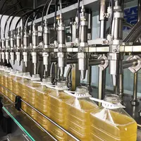 Tam otomatik zeytin ayçiçeği yemek yemeklik yağ şişeleme makinesi uçucu yağlar 2-3000ml yağ dolum ekipmanları