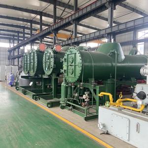 Compacte, stille, 2MW zeewatergekoelde, milieuvriendelijke stoomturbinegeneratorinstallatie met 400V uitgang voor handelsvaartuigen, voorzien van kern. - Product Image 3