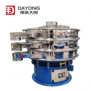 Machine de tamisage de sable de vibration électrique industrielle de vente chaude moteur de noyau d'écran de vibration rotatoire fabriqué en Chine pour la transformation des aliments - Product Image 1