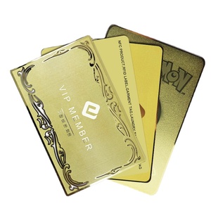 Tarjeta de Control de Acceso Digital NFC RFID de Metal, Personalizada con Logotipo <span class=keywords><strong>QR</strong></span>, Tarjeta de Visita Inteligente Ntag213, Chip Invisible, Resistente al Agua - Product Image 1