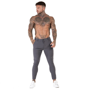 Gingtto <span class=keywords><strong>pantaloni</strong></span> da lavoro Casual Slim-Fit da <span class=keywords><strong>uomo</strong></span> personalizzati <span class=keywords><strong>pantaloni</strong></span> da tuta kaki elasticizzati <span class=keywords><strong>pantaloni</strong></span> <span class=keywords><strong>Chino</strong></span> da <span class=keywords><strong>uomo</strong></span> - Product Image 3