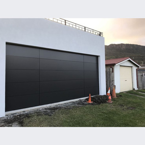 Portes de <span class=keywords><strong>garage</strong></span> en panneaux composites isolés Alucobond, surface finie pour application en entrepôt, porte basculante - Product Image 1