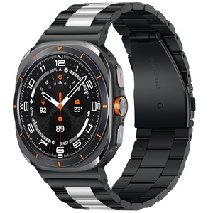 Cinturino in metallo di lusso senza spazi vuoti per <span class=keywords><strong>Samsung</strong></span> Galaxy <span class=keywords><strong>Watch</strong></span> 8 40mm 44mm classico cinturino in acciaio inossidabile - Product Image 1
