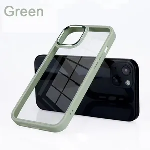 Custodia all'ingrosso per telefono cellulare in acrilico trasparente trasparente TPU per <span class=keywords><strong>iPhone</strong></span> 12 Pro Max antiurto custodia per telefono per <span class=keywords><strong>iPhone</strong></span> <span class=keywords><strong>11</strong></span> - Product Image 1