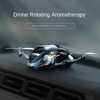 Décorations de voiture pour hommes haut de gamme Drones de parfum d'aromathérapie à énergie solaire Cool Nouveaux modèles Accessoires en plastique