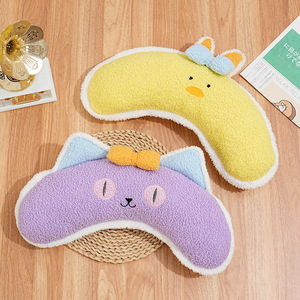 Nuovo orsacchiotto di fabbrica in velluto Pet fiocco mezza luna e cuscino a forma di U per il sonno profondo o il gatto Step-on latte Spot giocattolo - Product Image 3
