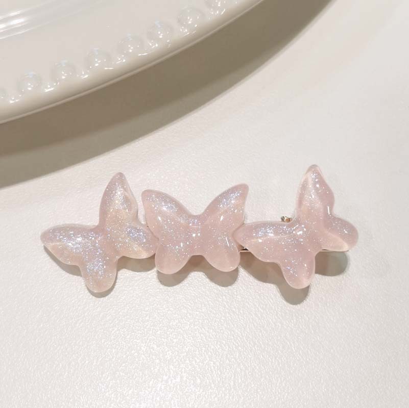 papillons de couleur pure rose-3