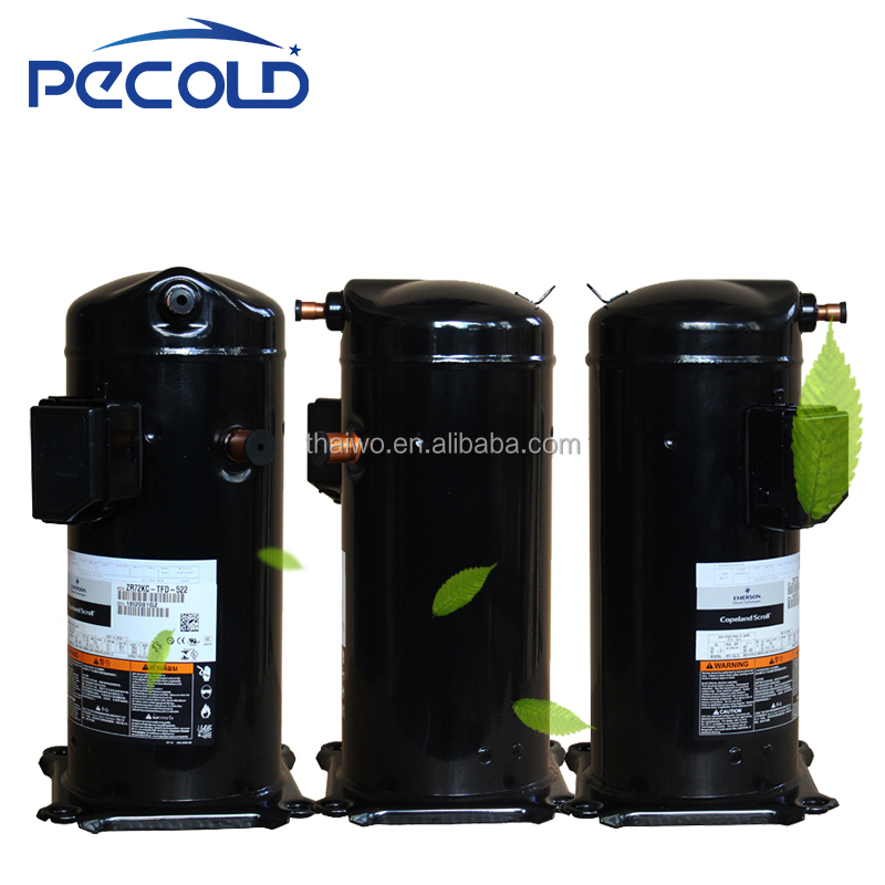 ZR72KC-TFD-522 R22 60500Btu Copeland морозильник 6HP безмасляный холодная комната прокрутки холодильного компрессора Copeland компрессора